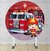 Painel Redondo Sublimado Bombeiro PNR706