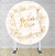 Painel Redondo Sublimado Bodas de Ouro PNR952