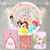 Kit Painel + Trio de Cilindros Sublimados Princesas KIT1162