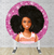Painel Redondo Sublimado Barbie PNR1434
