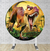 Painel Redondo Sublimado Dinossauro PNR1239