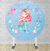 Painel Redondo Sublimado Sereia PNR1597