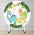 Painel Redondo Sublimado Dino Baby PNR1241
