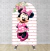 Painel Lateral Veste-Facil Minnie Rosa PL071 - comprar online