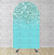 Painel Lateral Veste-Facil Glitter Azul Tiffany PL017 - comprar online