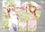 Kit Painel + Trio de Cilindros + Painel Lateral Sublimados Princesas SKIT028