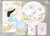 Kit Painel + Trio de Cilindros + Painel Lateral Sublimados Jardim SKIT166