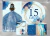 Kit Painel + Trio de Cilindros + 1 Painel Laterais Sublimados 15 Anos SKIT092