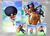 Kit Painel + Trio de Cilindros + Painel Lateral Sublimados One Piece SKIT081