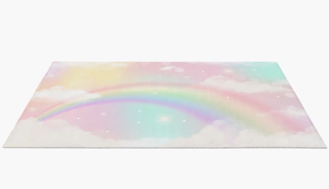 Tapete Sublimado 3D Arco Iris TP035