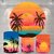 Kit Painel + Trio de Cilindros Sublimados Tardezinha KIT062