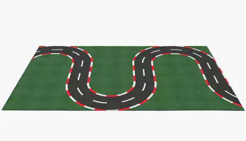 Tapete Sublimado 3D Carros Pista TP013