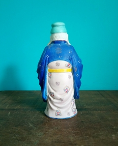 Antiga escultura de Sábio Chinês em porcelana na internet