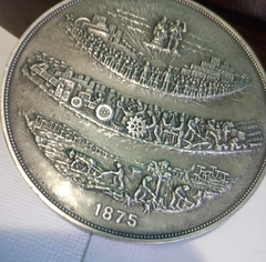 1967 - Medalha Universidade de Caxias do Sul - Brasil - Bronze / banho de prata na internet