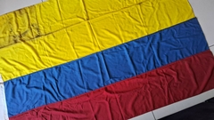 Antiga Bandeira do Colombia de Navio em Tecido na internet