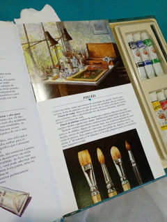 Livro-Kit Vintage: Pintura a Óleo – Estojo de Trabalho (1997) na internet