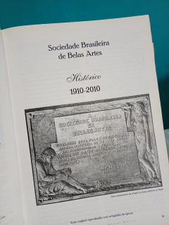 Livro Comemorativo - Sociedade Brasileira de Belas Artes (100 Anos) - Achados e Encantos Antiguidade 