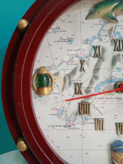 Relógio de parede Náutico Escotilha-Ilha Grande 28 cm na internet