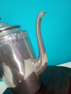Antigo e raro bule Espessurado a prata Alemã - comprar online