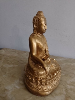 Buda Dourado em Resina - comprar online