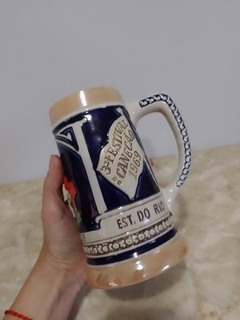 Antiga Caneca Ceramarte Petrópolis 1969 - Achados e Encantos