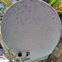 Imagem do Grande e Raro Holofote de Navio em Alumínio
