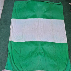 Antiga Bandeira Náutica em Tecido Nigéria