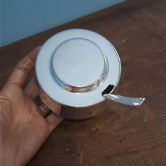 Antigo Açucareiro com Colher Prata Eberle - comprar online