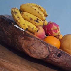 Fruteira / Centro de Mesa em Madeira ( Angico ) - comprar online