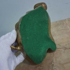 Elegante e Imponente Cinzeiro Contemporâneo em Bronze Assinado - comprar online