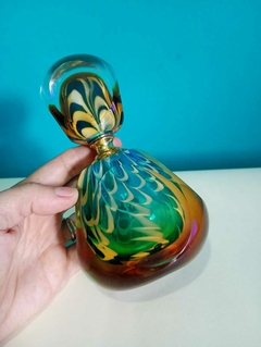 Antigo e lindíssimo perfumeiro em murano - Achados e Encantos