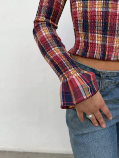 Top Carmela Bordeaux - MINTA