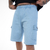 BERMUDA CARGO JEANS CLARO