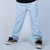 CALÇA BAGGY JEANS CLARO