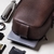 tudo o que cabe na mochila de couro pearson para notebook
