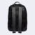 visao das costas acolchoadas da mochila de couro mozart preto
