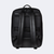 visao das costas acolchoadas da mochila de couro vespucci preto