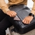 Mochila de couro para notebook 15 polegadas Pelli Brasil Preto -