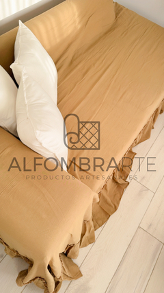 Cubre Sillón volado ancho ♥️ Medida: 3.00 x 2.30 - AVELLANA en internet