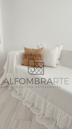 Cubre sillon blanco - 3.00 x 2.30