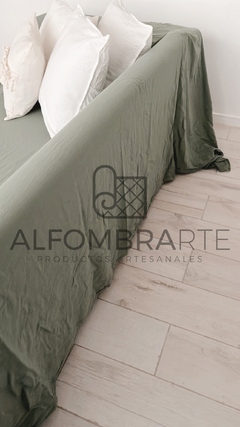 Cubre sillon verde - 3.00 x 2.30 - comprar online
