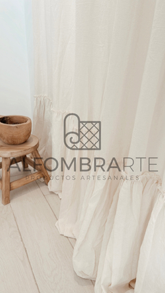 Cortina Elena Natural - comprar online