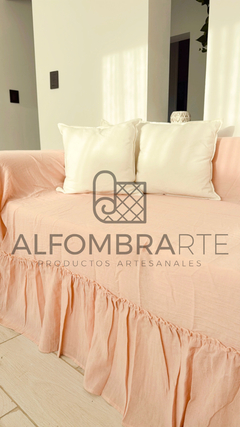 Cubre Sillón volado ancho ♥️ Medida: 3.00 x 2.30 - ROSA en internet
