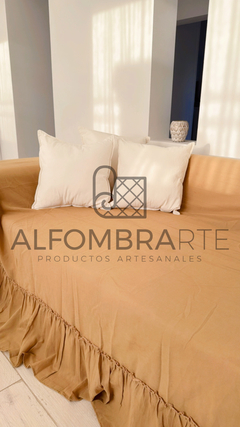 Cubre Sillón volado ancho ♥️ Medida: 3.00 x 2.30 - AVELLANA - comprar online