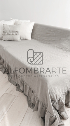 Cubre sillon gris perla - 3.00 x 2.30