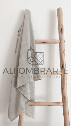 Pie de cama simple GRIS CLARO