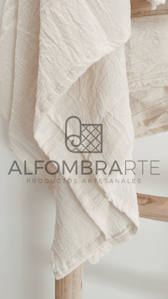 Pie de cama simple NATURAL - comprar online