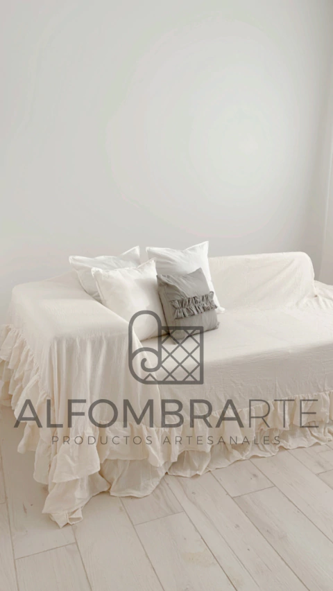 Cubre sillon natural - 3.00 x 2.30