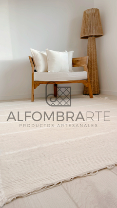 Alfombra Olivia Blanca - Medida 300x200