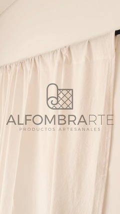 Juego de Cortinas Tussor - Medida 220x140 - BLANCO en internet
